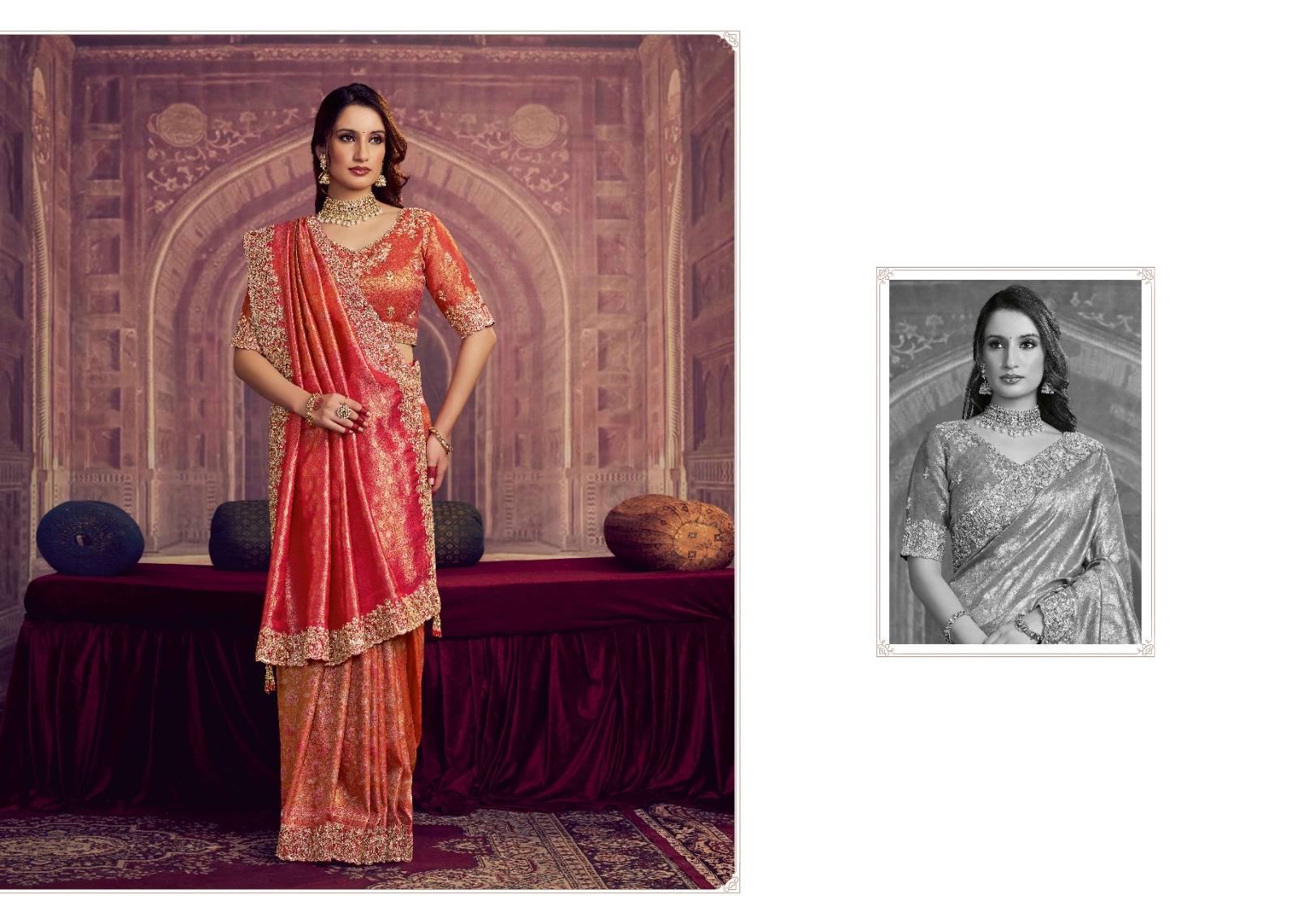 Mahotsav Mohmanthan 26100 Saree wholesale market